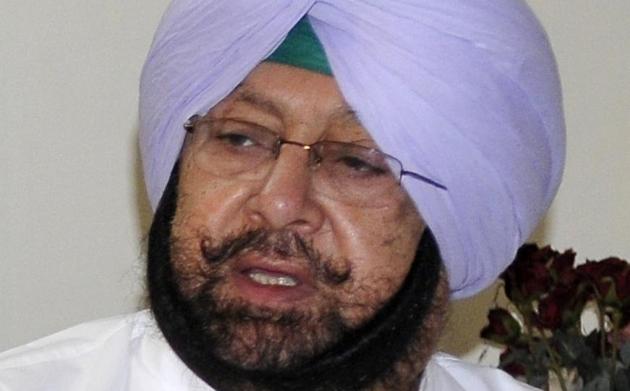 Punjab chief minister Captain Amarinder Singh(HT File Photo)
