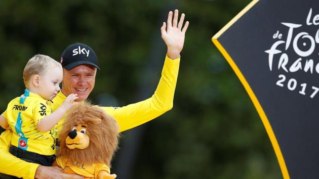 Froome won his first Tour de France in 2013.(REUTERS)