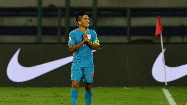 Sunil Chhetri will have to without with former colleague Eugeneson Lyngdoh who has been bought by ATK. (AFP) Sunil Chhetri will have to without with former colleague Eugeneson Lyngdoh who has been bought by ATK. (AFP)