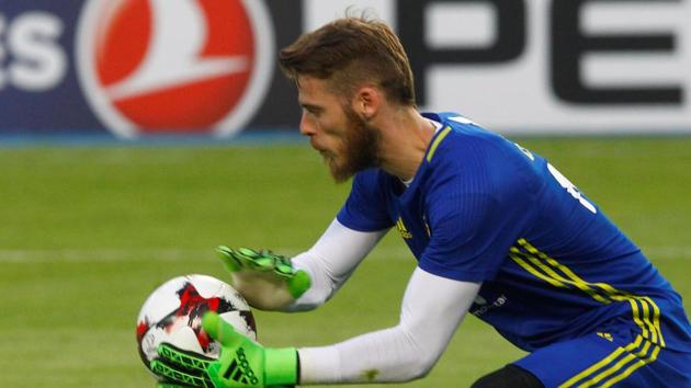 David De Gea joined Manchester United from Atletico Madrid at the start of 2011-12 season. (REUTERS) David De Gea joined Manchester United from Atletico Madrid at the start of 2011-12 season. (REUTERS)