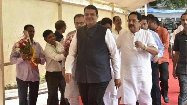 The CM looks set to tackle Opposition. (anshuman poyrekar/ht photo) The CM looks set to tackle Opposition. (anshuman poyrekar/ht photo)