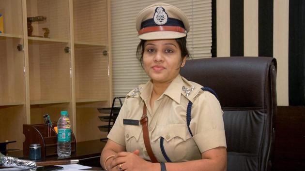 Bengaluru : File photo of D Roopa Moudgil, DIG (Prisons) of Karnataka, at her office in Bengaluru. Moudgil has exposed the VIP treatment being given to AIADMK leader VK Sasikala in Parappana Agrahara Central jail. PTI Photo (PTI7_14_2017_000166B)(PTI)