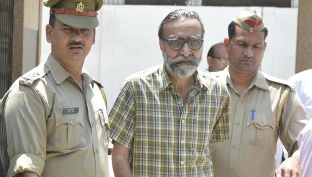 Moninder Singh Pandher was pronounced guilty by the CBI court on Monday. He was awarded death sentence. (Sakib Ali/HT Photo) Moninder Singh Pandher was pronounced guilty by the CBI court on Monday. He was awarded death sentence. (Sakib Ali/HT Photo)