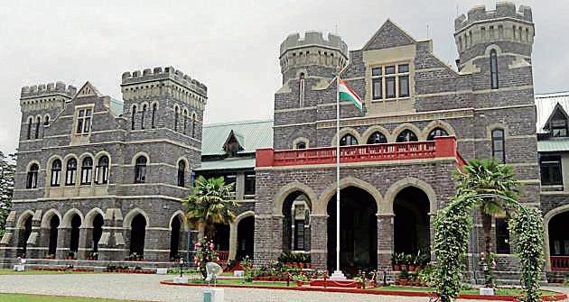 The Raj Bhawan at Nainital is one of the most iconic heritage structures of Uttarakhand which will soon get covered under the state's Heritage Act.(Neha Pant/HT Photo)