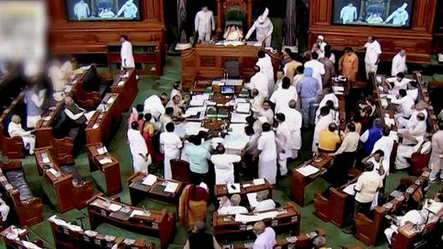 In Rajya Sabha, discussion continued on reported increase in the incidents of lynching and atrocities on minorities and Dalits. Members during the debate condemned the acts of brutality and urged that strict action must be taken against the attackers. (PTI Photo) In Rajya Sabha, discussion continued on reported increase in the incidents of lynching and atrocities on minorities and Dalits. Members during the debate condemned the acts of brutality and urged that strict action must be taken against the attackers. (PTI Photo)