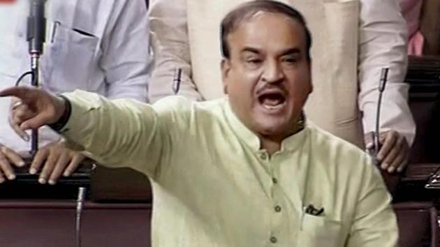 Parliamentary Affairs Minister Ananth Kumar speaks in the Rajya Sabha in New Delhi on July 19, 2017. (PTI) Parliamentary Affairs Minister Ananth Kumar speaks in the Rajya Sabha in New Delhi on July 19, 2017. (PTI)