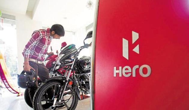 Hero MotoCorp reported a 3.5% increase in profit after tax for the June-quarter. (Livemint) Hero MotoCorp reported a 3.5% increase in profit after tax for the June-quarter. (Livemint)