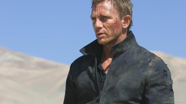Daniel Craig as James Bond in a still from Quantum of Solace.