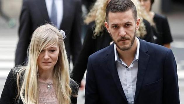 Charlie Gard's parents Coonie Yates and Chris Gard arrive at the High Court ahead of a hearing on their baby's future, in London, Britain July 24, 2017.(Reuters) Charlie Gard's parents Coonie Yates and Chris Gard arrive at the High Court ahead of a hearing on their baby's future, in London, Britain July 24, 2017.(Reuters)