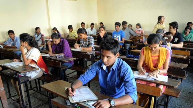 Karnataka’s Department of Pre-University Education (DPUE) on Tuesday declared its second year pre-university course (PUC II) or Class 12 supplementary exam results. (HT file) Karnataka’s Department of Pre-University Education (DPUE) on Tuesday declared its second year pre-university course (PUC II) or Class 12 supplementary exam results. (HT file)