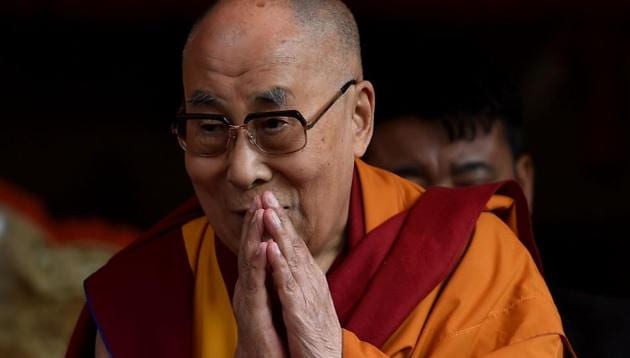Tibetan spiritual leader the Dalai Lama arrives for his teachings during the 'Degon Yarchos Chenmo 2017' (Buddhist Summer Council) at the Diskit monastery in the Nubra Valley in India's Ladakh region near the Chinese border on July 12, 2017.(AFP File Photo) Tibetan spiritual leader the Dalai Lama arrives for his teachings during the 'Degon Yarchos Chenmo 2017' (Buddhist Summer Council) at the Diskit monastery in the Nubra Valley in India's Ladakh region near the Chinese border on July 12, 2017.(AFP File Photo)