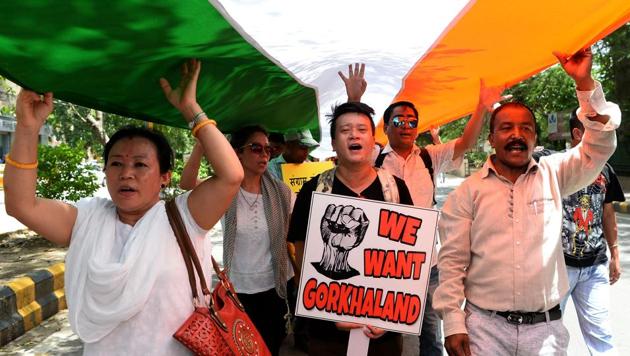 The Gorkhaland movement today is much fiercer and national where people have withstood 41 days of bandh, without Internet and cable connections and no food and basic necessities in sight (File Photo) (AFP) The Gorkhaland movement today is much fiercer and national where people have withstood 41 days of bandh, without Internet and cable connections and no food and basic necessities in sight (File Photo) (AFP)