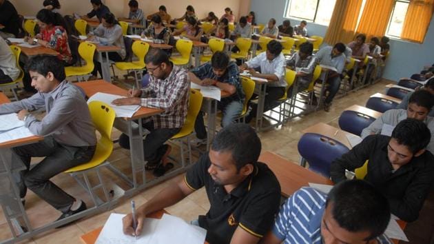 In 2015-16, 56% students graduating from engineering colleges remained unemployed.(File Photo)