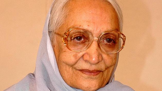 Late Rajmata Mohinder Kaur.(HT File Photo)