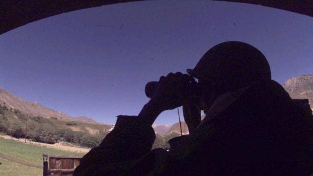 The conflict in Kargil broke out after intrusion by Pakistani elements was reported by local nomads on May 03, 1999 in the Kargil region. The harsh winter months had traditionally seen a seasonal abandonment of forward posts and reduced patrolling along the LoC by both sides which was acted upon by the Pakistan Army by deployment and encroachment of Indian outposts in February 1999. The raising of the alarm came barely a fortnight after the Lahore Declaration was signed by Prime Minister Atal Bihari Vajpayee and Pakistani counterpart Nawaz Sharif calling for resolution of issues in Jammu and Kashmir and mutual understanding on nuclear arsenals. (Manish Swarup / HT PHoto)