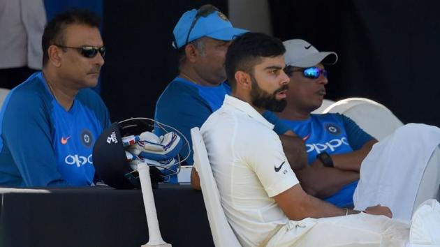 One of the photographs Indian cricket team head coach Ravi Shastri (left) had tweeted, clicked during the warm-up match ahead of the Test series vs Sri Lanka national cricket team. (Twitter.com) One of the photographs Indian cricket team head coach Ravi Shastri (left) had tweeted, clicked during the warm-up match ahead of the Test series vs Sri Lanka national cricket team. (Twitter.com)