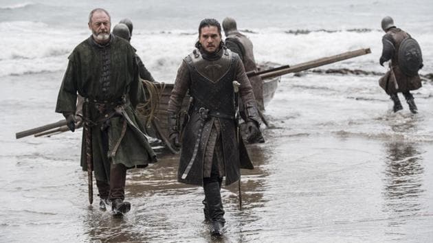 Game of Thrones will witness Jon Snow meet Daenerys Targaryen for the first time.(HBO)