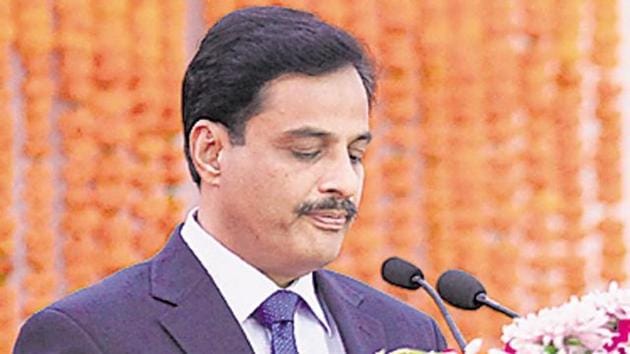 Minister of state for urban development Ranjit Patil, while admitting the delay by MMRDA, informed the lower house that the illegal structure had been razed. (HT) Minister of state for urban development Ranjit Patil, while admitting the delay by MMRDA, informed the lower house that the illegal structure had been razed. (HT)