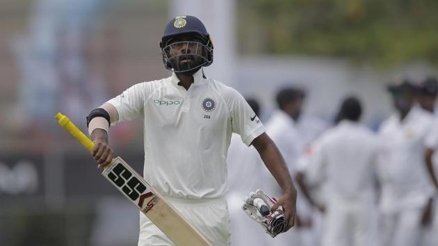 But the visitors got off to a poor start as opener Abhinav Mukund was dismissed early on in the innings. (AP) But the visitors got off to a poor start as opener Abhinav Mukund was dismissed early on in the innings. (AP)