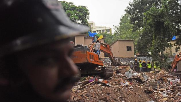 Rescue operations in progress. (Satyabrata Tripathy/HT Photo) Rescue operations in progress. (Satyabrata Tripathy/HT Photo)