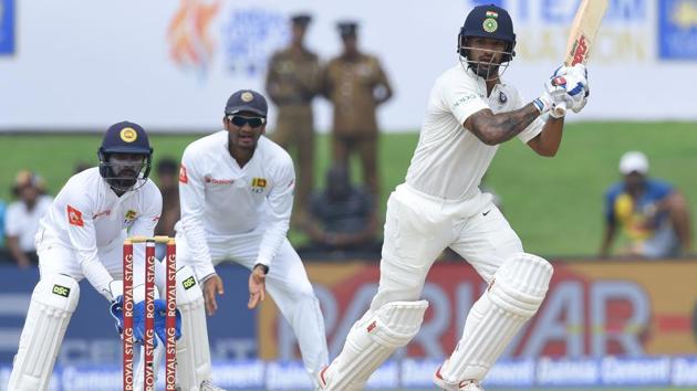 But thereon, opener Shikar Dhawan took it upon himself to solidify India’s innings. (AFP) But thereon, opener Shikar Dhawan took it upon himself to solidify India’s innings. (AFP)