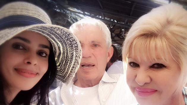 Mallika Sherawat and Ivana. Mallika Sherawat and Ivana.