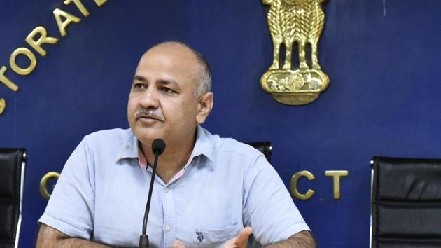 Deputy chief minister Manish Sisodia, who heads the arts and culture department, announced that the department will open 75 centres to teach ‘practical’ aspects of Sanskrit language. (Burhaan Kinu/HT Photo) Deputy chief minister Manish Sisodia, who heads the arts and culture department, announced that the department will open 75 centres to teach ‘practical’ aspects of Sanskrit language. (Burhaan Kinu/HT Photo)