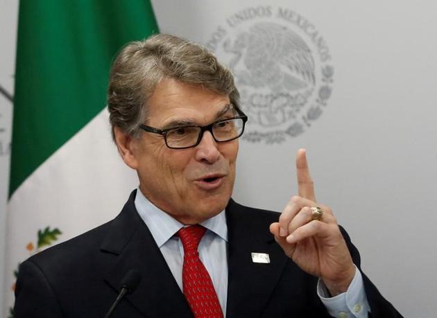 File photo of US energy secretary Rick Perry. (Reuters) File photo of US energy secretary Rick Perry. (Reuters)