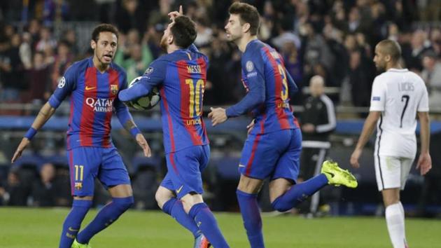 Neymar is staying at FC Barcelona, tweeted his teammate Gerard Pique last week. But he has backtracked. (AP) Neymar is staying at FC Barcelona, tweeted his teammate Gerard Pique last week. But he has backtracked. (AP)