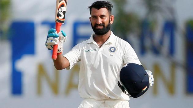 Pujara went on to score his 12th Test century and was batting at 144 at close of play. (REUTERS) Pujara went on to score his 12th Test century and was batting at 144 at close of play. (REUTERS)