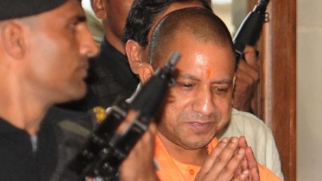 Yogi’s warning came after his two-day visit to New Delhi. (Subhankar Chakraborty/HT PHOTO) Yogi’s warning came after his two-day visit to New Delhi. (Subhankar Chakraborty/HT PHOTO)
