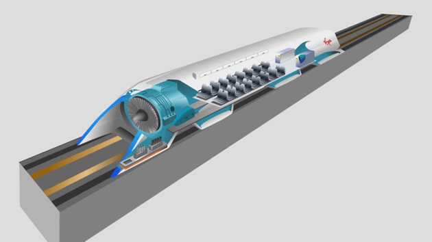 Concept art of Hyperloop inner works. (Camilo Sanchez/Wikipedia) Concept art of Hyperloop inner works. (Camilo Sanchez/Wikipedia)