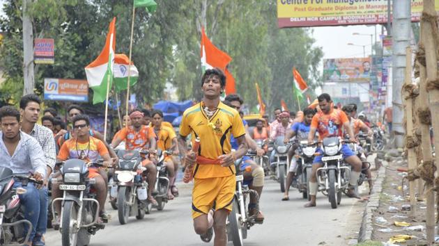 The tragic aspect of this increasingly rowdy behaviour is that it robs such functions of all vestiges of sobriety which should be associated with all religious observances (Hindustan Times) The tragic aspect of this increasingly rowdy behaviour is that it robs such functions of all vestiges of sobriety which should be associated with all religious observances (Hindustan Times)