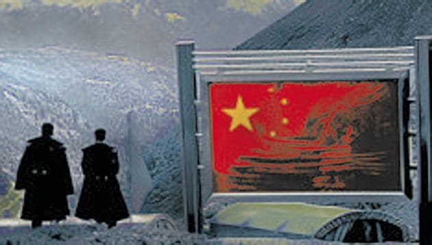 PLA officers on the Chinese side of the international border at Nathula Pass along the border with of Sikkim. (AP file photo) PLA officers on the Chinese side of the international border at Nathula Pass along the border with of Sikkim. (AP file photo)