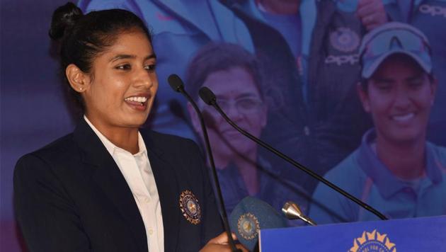 Indian women's cricket team captain Mithali Raj addresses the media at a felicitation event in New Delhi on Thursday. (PTI) Indian women's cricket team captain Mithali Raj addresses the media at a felicitation event in New Delhi on Thursday. (PTI)