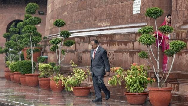 National Security Adviser Ajit Doval is in Beijing to attend a two-day BRICS security summit.(PTI)