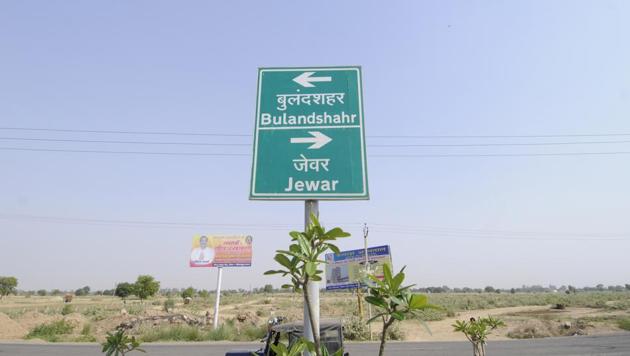 After a long wait, the Union civil aviation ministry had on June 24 given its approval to develop an international airport in Jewar. (Burhaan Kinu/HT File Photo) After a long wait, the Union civil aviation ministry had on June 24 given its approval to develop an international airport in Jewar. (Burhaan Kinu/HT File Photo)