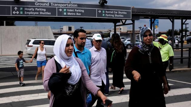 A large number of the Pew survey participants said they have felt discriminated against a lot and believe most Americans don’t consider Muslim community a part of the mainstream. (REUTERS) A large number of the Pew survey participants said they have felt discriminated against a lot and believe most Americans don’t consider Muslim community a part of the mainstream. (REUTERS)