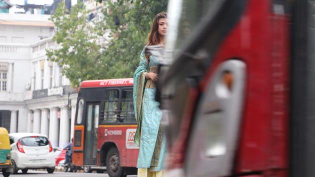 We dressed our models like our favourite characters from the fantasy show and the period film and sent them to various spots in the city, even as a freewheeling camera followed. (Photo: shara ashraf/ht; styling: shara ashraf & akshay kaushal) 