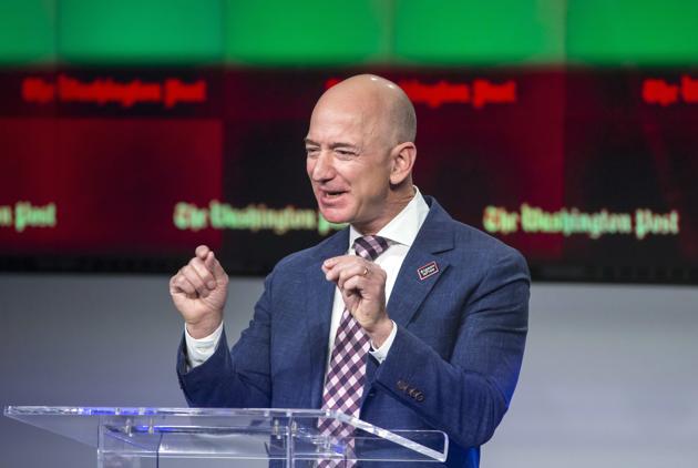 Billionaire Amazon founder and Washington Post owner Jeff Bezos (AP Photo) Billionaire Amazon founder and Washington Post owner Jeff Bezos (AP Photo)