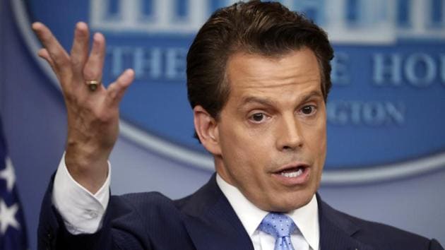 Scaramucci accused unidentified senior officials of trying to sabotage him and committing a felony by leaking information. (AP File Photo) Scaramucci accused unidentified senior officials of trying to sabotage him and committing a felony by leaking information. (AP File Photo)