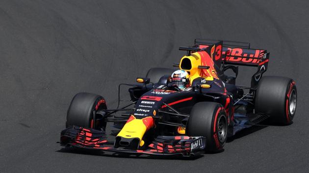 Red Bull's Australian driver Daniel Ricciardo takes part in a practice session at the Hungaroring racing circuit in Budapest on July 28, 2017 prior to the Formula One Hungarian Grand Prix. (AFP) Red Bull's Australian driver Daniel Ricciardo takes part in a practice session at the Hungaroring racing circuit in Budapest on July 28, 2017 prior to the Formula One Hungarian Grand Prix. (AFP)