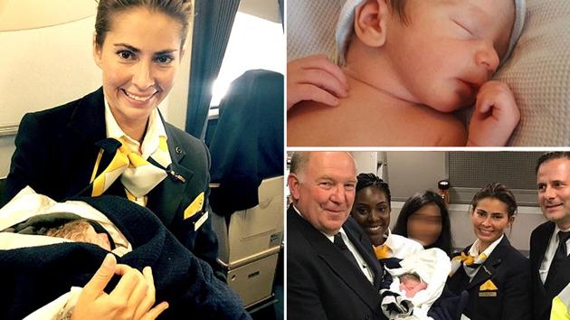 Woman Delivers Baby Mid Air Over Atlantic Ocean Hindustan Times