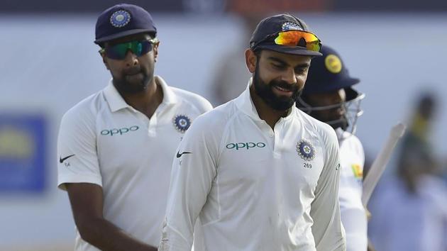 Virat Kohli-led India thrashed Sri Lanka by 304 runs in Galle Test to go 1-0 up in the three-match series. (AFP) Virat Kohli-led India thrashed Sri Lanka by 304 runs in Galle Test to go 1-0 up in the three-match series. (AFP)