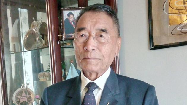 Former Nagaland chief minister Shurhozelie Liezietsu was required to be elected as MLA to retain his chair, but was ousted before that. (HT FILE PHOTO) Former Nagaland chief minister Shurhozelie Liezietsu was required to be elected as MLA to retain his chair, but was ousted before that. (HT FILE PHOTO)