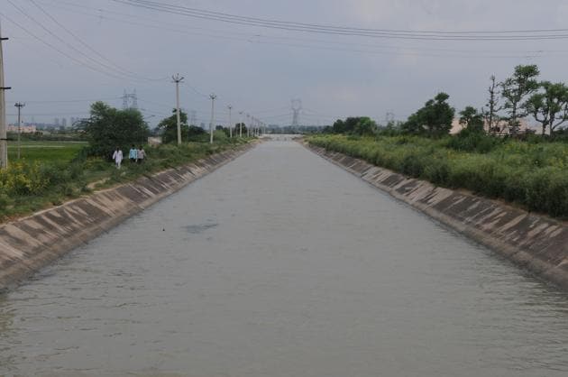 The Chandu Budhera has a depth of more than 20 feet.(Parveen Kumar/HT)