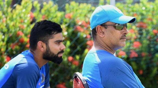 Virat Kohli’s choice Ravi Shastri is the new Indian cricket team captain after Anil Kumble resigned.(AFP)
