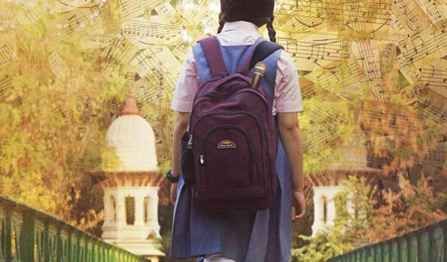 A new poster of Secret Superstar shows Zaira Wasim as a schoolgirl.