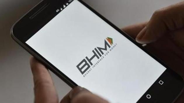 BHIM is an app that allows transactions using Unified Payments Interface. (Saumya Khandelwal/HT File Photo) BHIM is an app that allows transactions using Unified Payments Interface. (Saumya Khandelwal/HT File Photo)