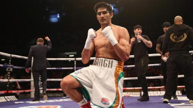 Vijender Singh has remained unbeaten in his eight professional bouts so far and his next fight will be against Zulpikar Maimaitiali. (Getty Images) Vijender Singh has remained unbeaten in his eight professional bouts so far and his next fight will be against Zulpikar Maimaitiali. (Getty Images)